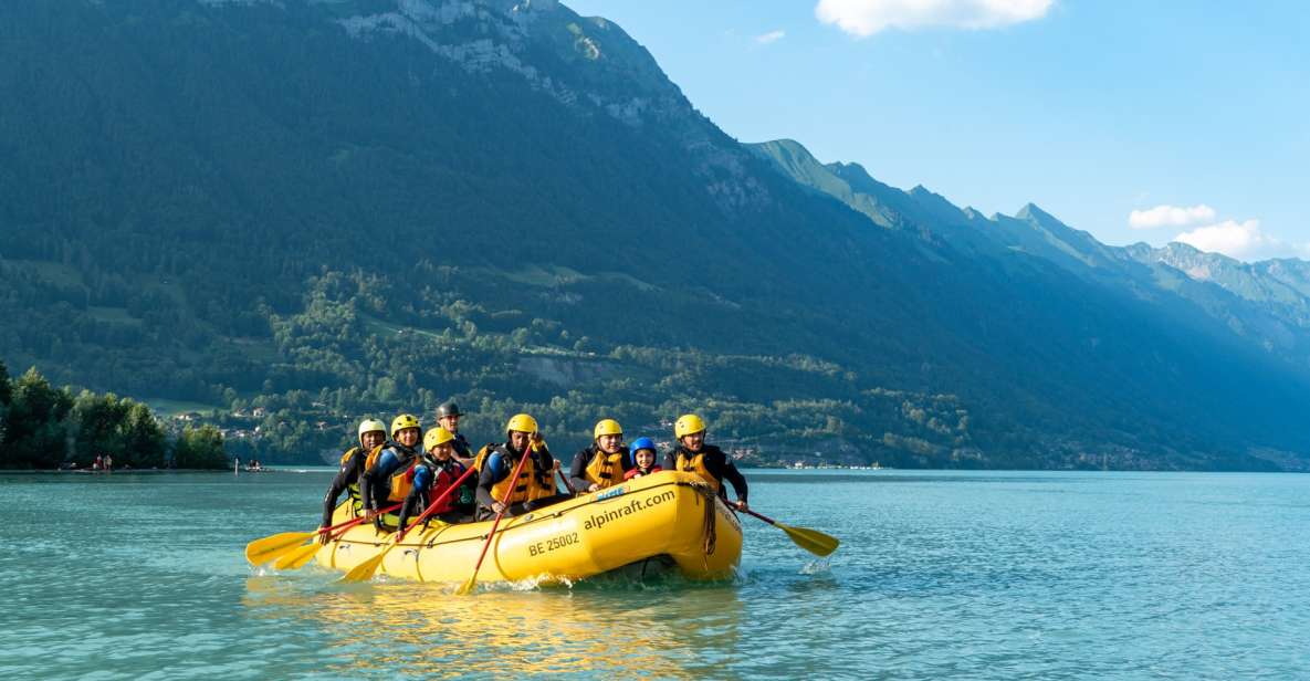 From Interlaken: Family Rafting - Activity Description