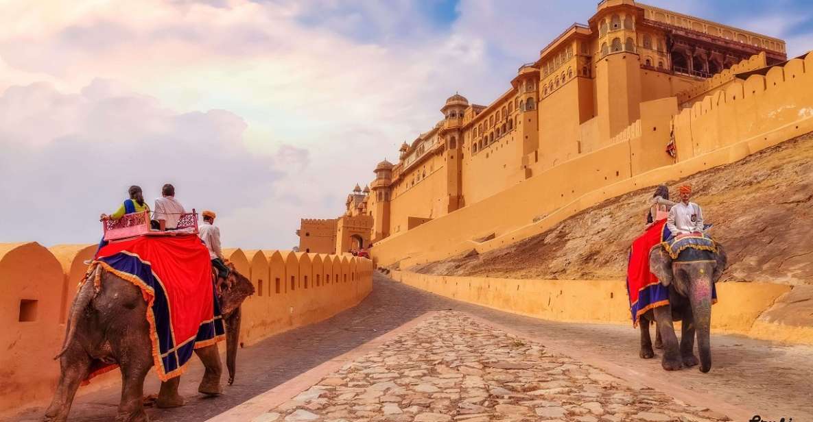 From Jaipur: Full Day Jaipur Sightseeing Tour - Amer Fort Visit