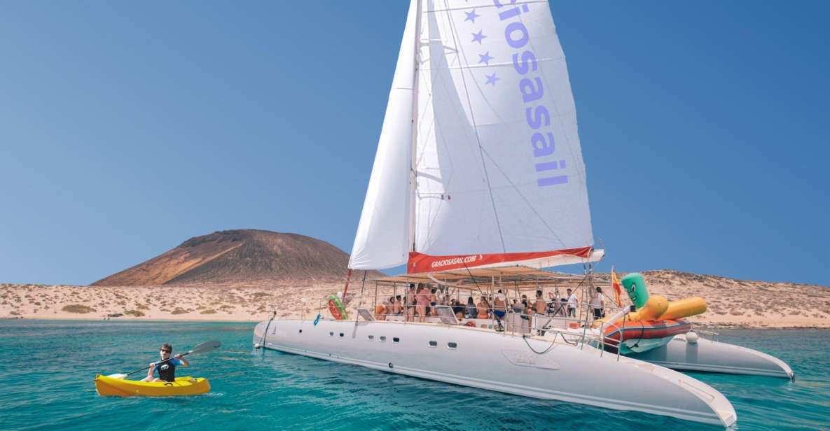 From Lanzarote: Sailing Day Trip Around La Graciosa - Full Description of the Experience