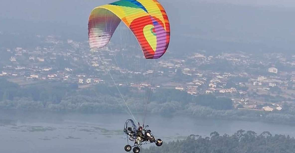 From Lisbon: Motorised Paragliding Tandem Flight - Highlights