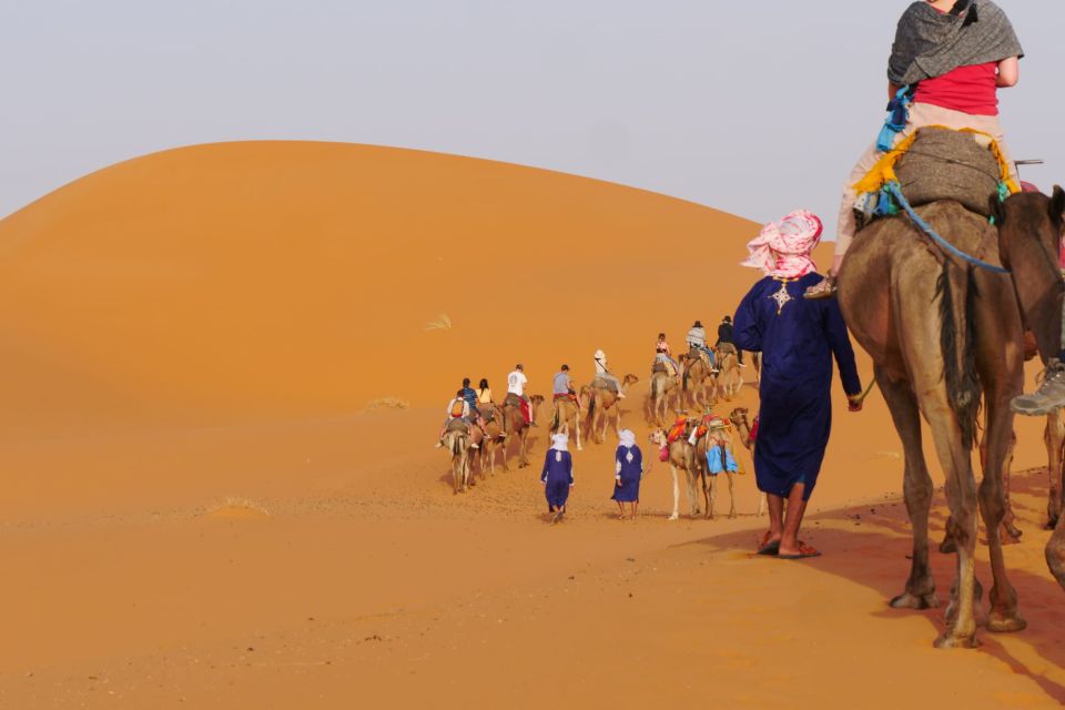 From Marrakech 3-Day 2-Night Sahara Tour to Merzouga Dunes - Live Tour Guides