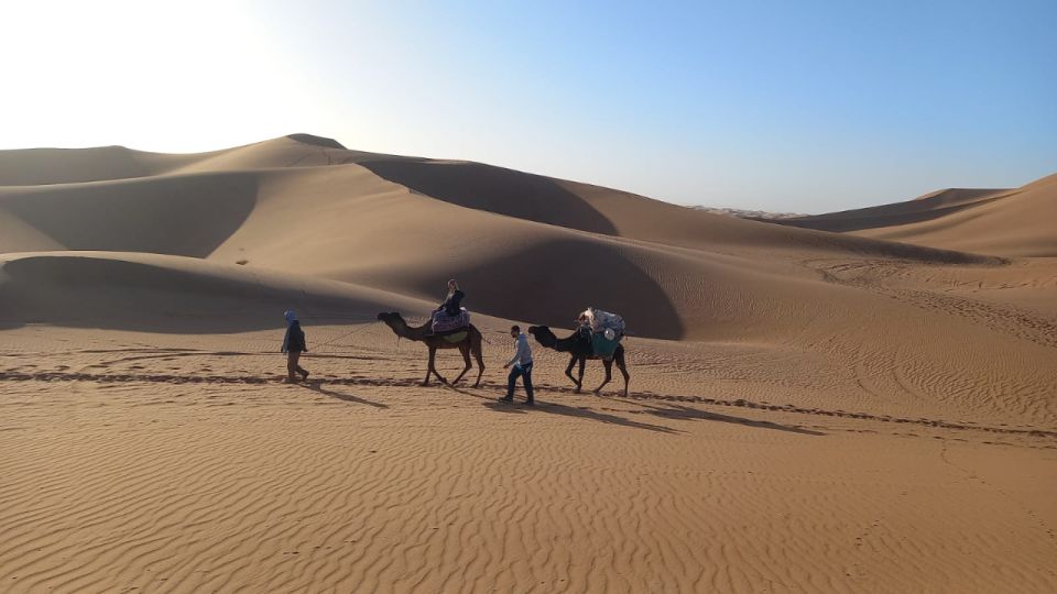 From Marrakech : 5-Day Exploring Tour to Erg Chebbi Desert - Day 1 Itinerary