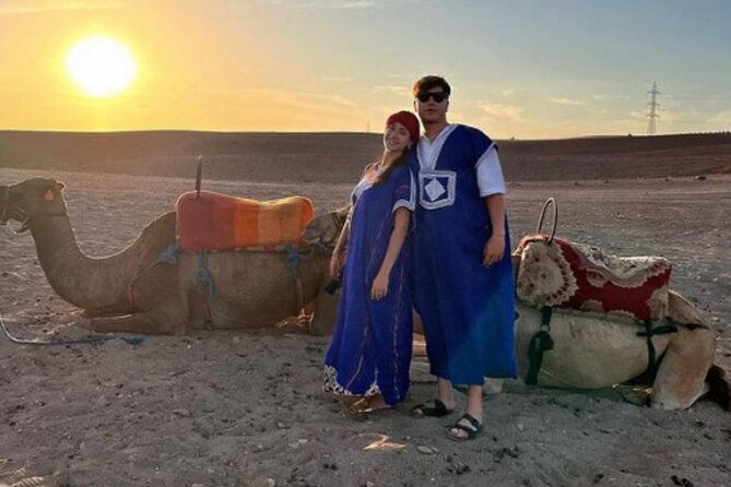 From Marrakech : Agafay Desert Camel Ride at Sunset & Dinner Show - Round-Trip Transfers From Marrakech