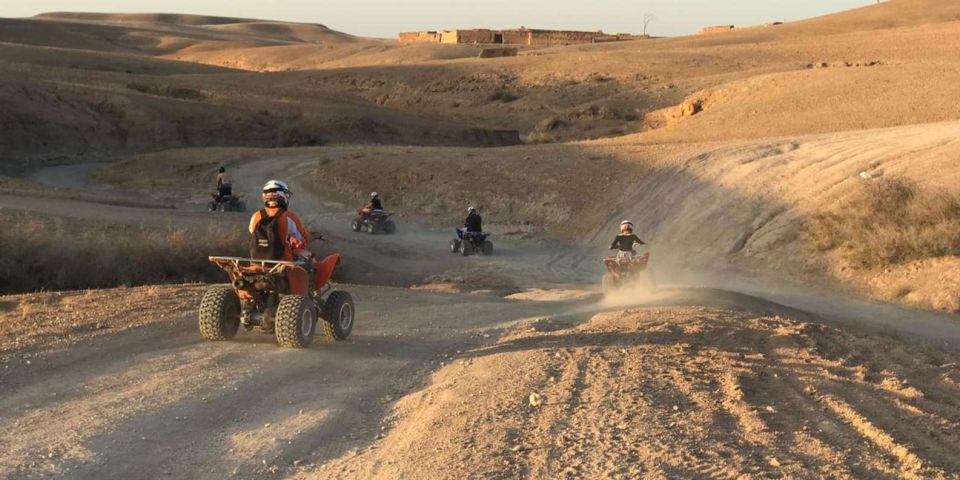 From Marrakech : Agafay Desert Quad & Camel Tour Combo - Pickup and Stops