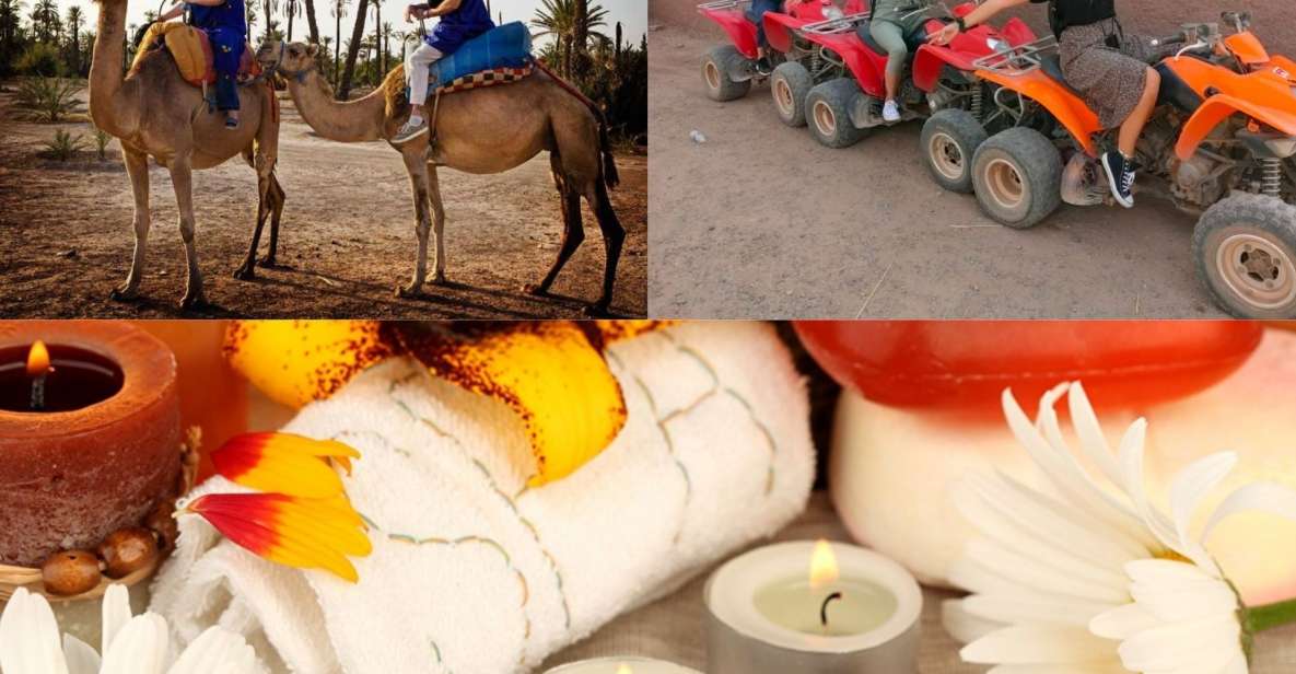 From Marrakech: Camel Ride, Quad Bike & Spa Full-Day Trip - Pickup and Locations