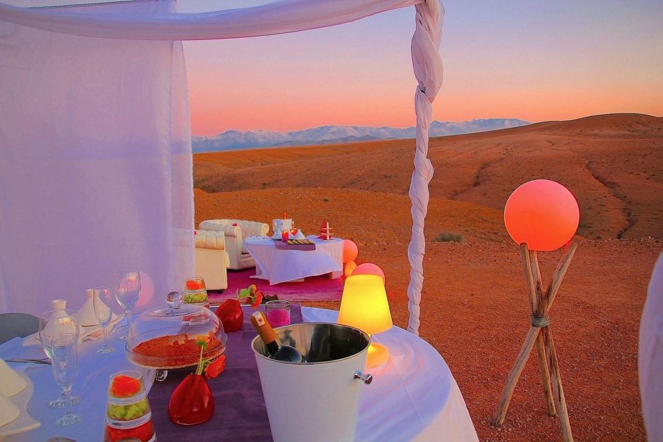 From Marrakech : Magical Dinner in Agafay Desert Wit Camel - Review Summary