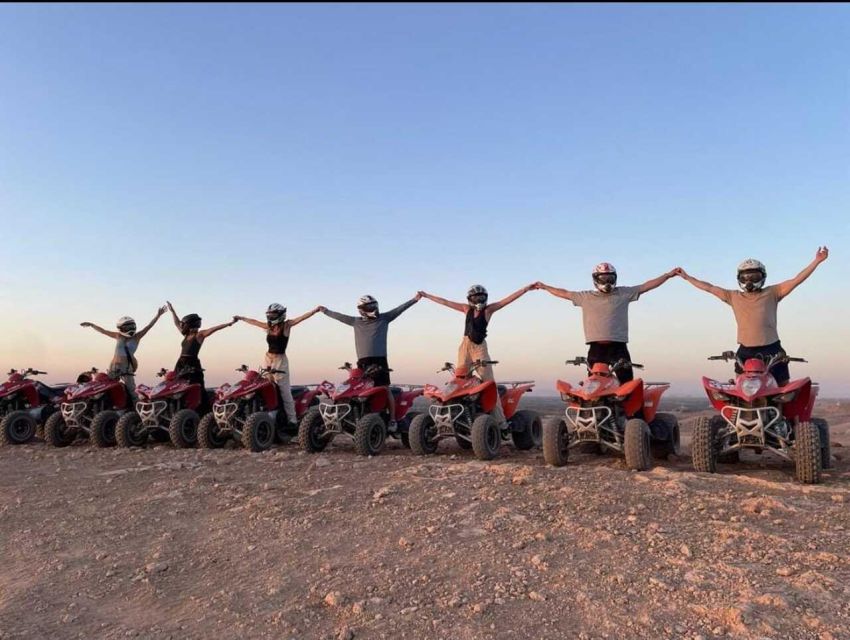 From Marrakech: Quad Bike and Dinner Show in Agafay Desert - Experience