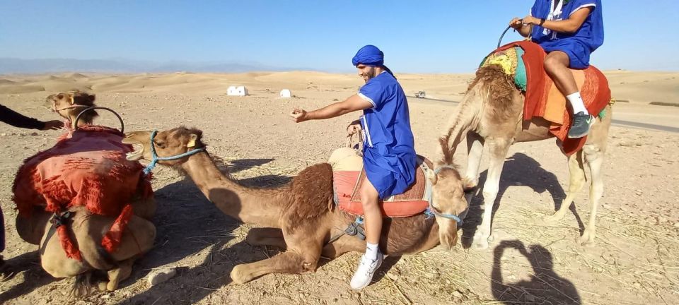 From Marrakesh: Agafay Desert Sunset and Camel Ride - Experience Description