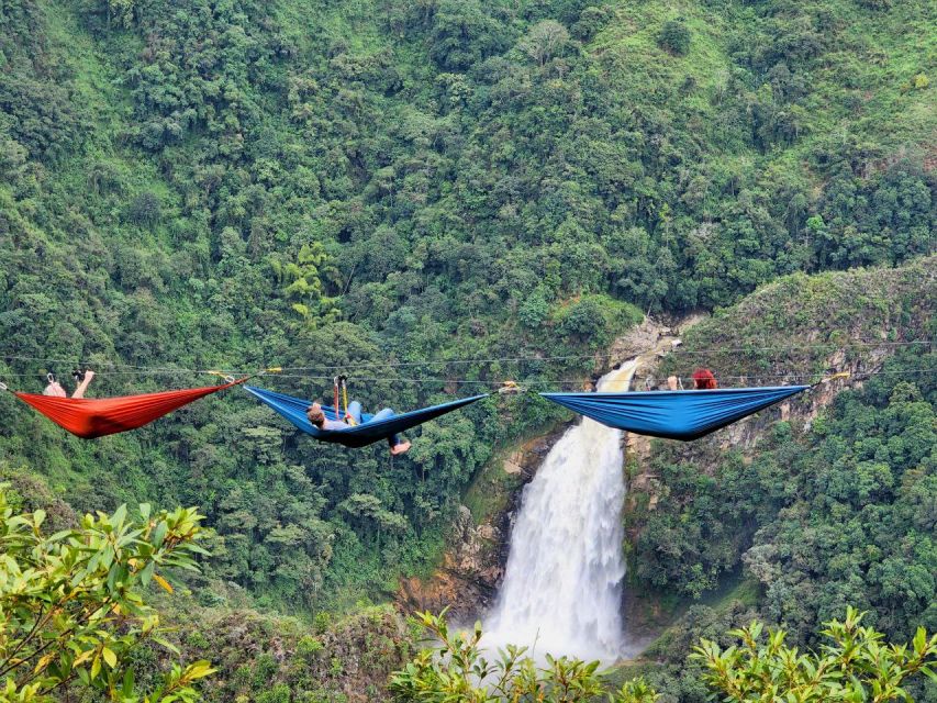 From Medellín: Dream Hammocks, Zipline, & Waterfall Day Trip - Activity Inclusions
