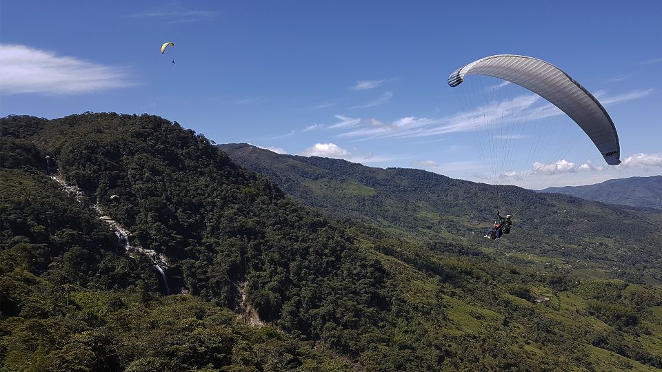From Medellin: Private Paragliding Tour Over Waterfalls - Experience Inclusions