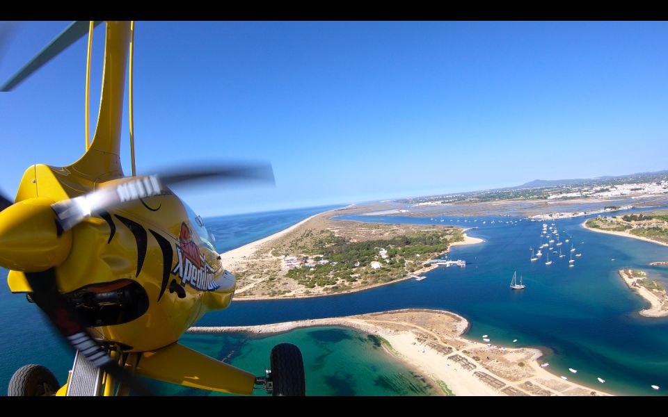 From Monte Gordo: Algarve Private Scenic Gyrocopter Flight - Inclusions