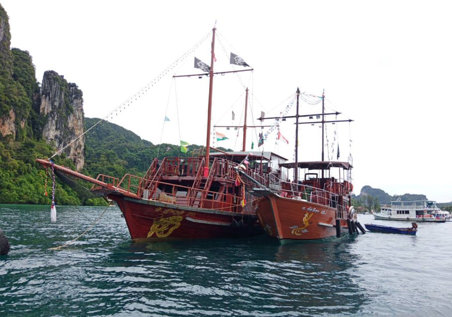 From Phi Phi Island: Pirate Boat With Sunset - Full Activity Description