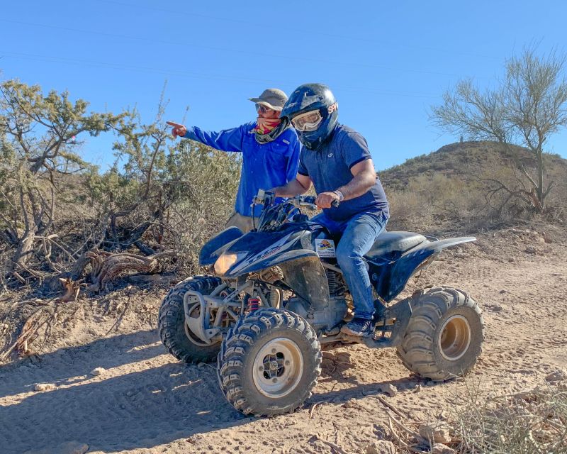 From Phoenix: Sonoran Desert Guided ATV Training - Booking Information