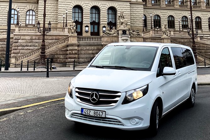 From Prague to Budapest - Private Transfer by MINIVAN Mercedes Vito 81pax - Pricing and Copyright Notice