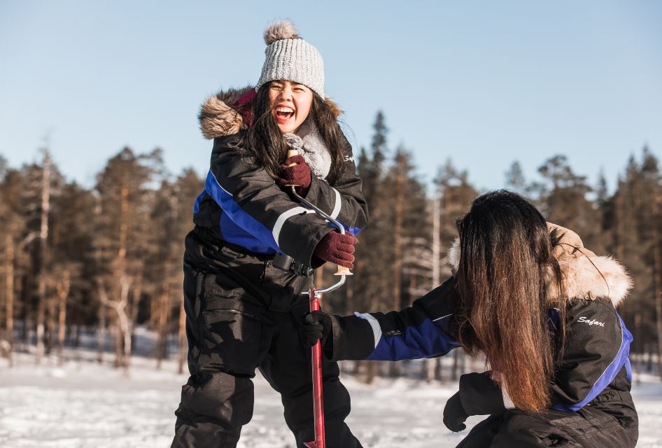 From Rovaniemi: Snowshoeing and Ice Fishing Tour - Review Summary