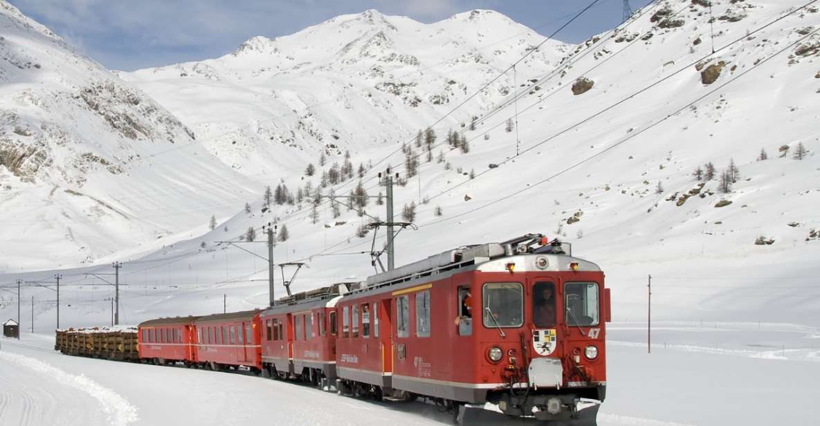 From Saint Moritz: Bernina Train Ticket With Winery Tasting - Cancellation Policy