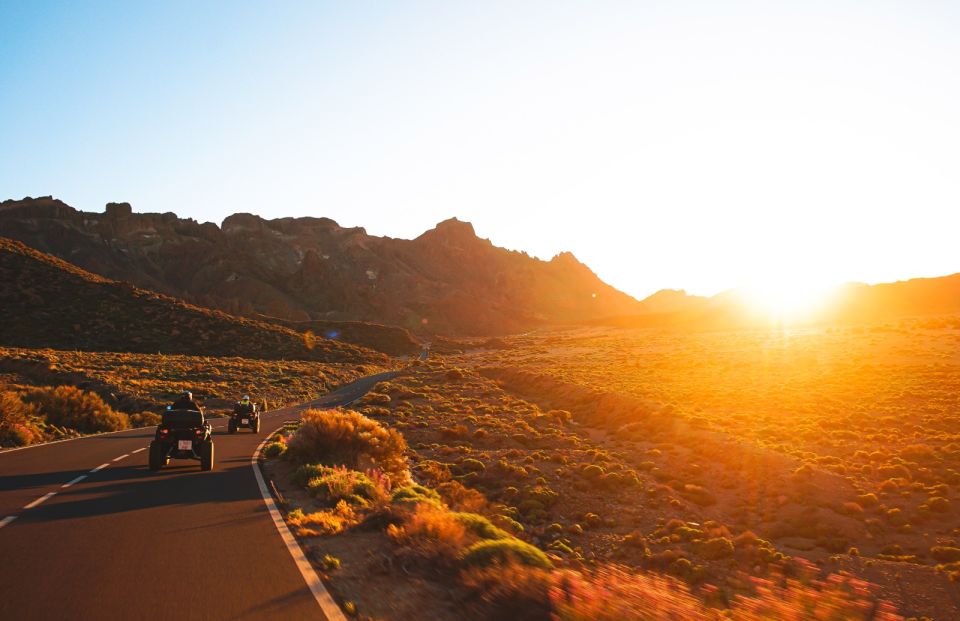 From Santiago Del Teide: Sunset Quad Trip to Mount Teide - Customer Experience Highlights