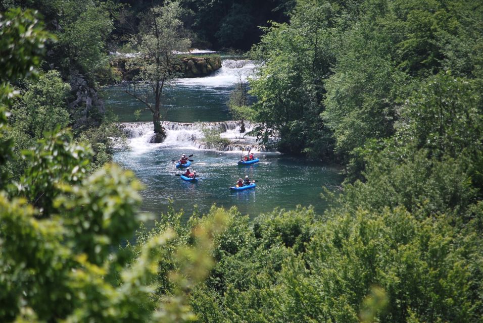 From Slunj: Mrežnica Canyon Kayaking Tour - Payment Options Available