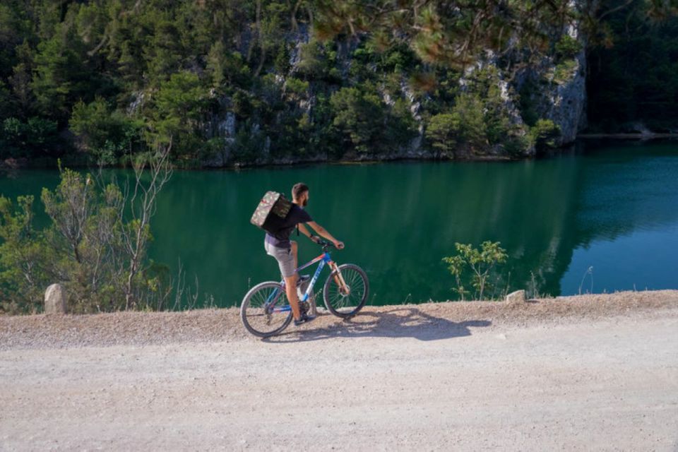 From Split or Trogir: NP Krka Bike Tour & Primošten - Exploring Krka River and Waterfalls