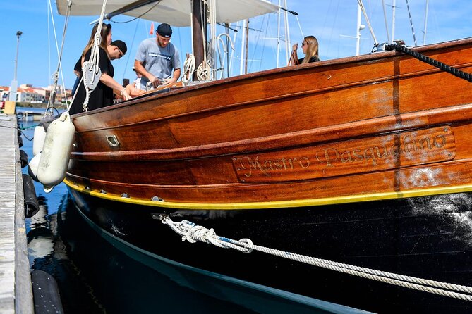 From Stintino: Asinara Island Wooden Sailboat Trip W/Lunch - Island Exploration