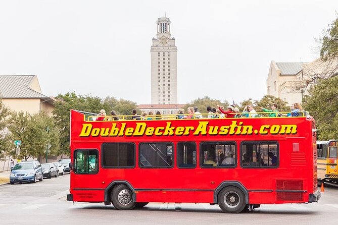 Full-Day Double Decker Austin Hop On Hop Off Sightseeing Tour - Additional Resources