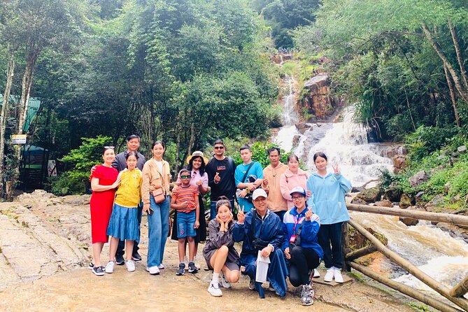 Full Day Exploring Tour With Langbiang Mountain -Datanla Waterfall -Crazy House - Datanla Waterfall Adventure