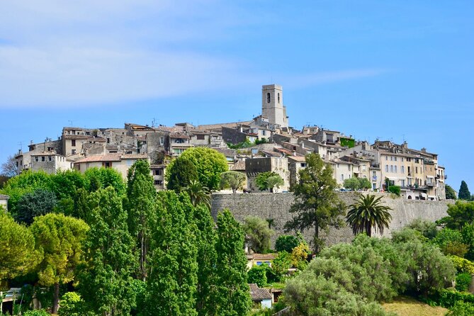 Full Day Tour Medieval Villages Grasse Gourdon Tourettes St Paul - Pickup and Transportation