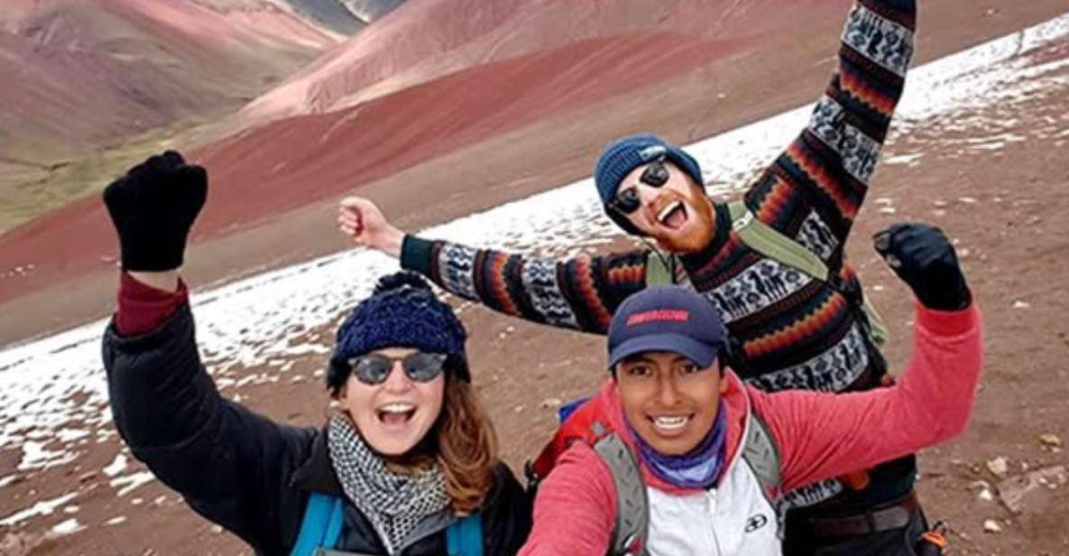 Fullday Excursion to Rainbow Mountain and Red Valley Cusco - Inclusions