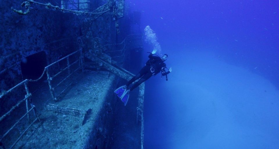 Funchal: Advanced Scuba Diving Afonso Cerqueira Wreck - Inclusions