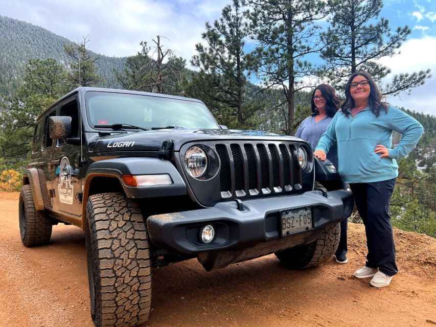 Garden of the Gods, Manitou Springs, Old Stage Rd: Jeep Tour - Inclusions With the Tour Package