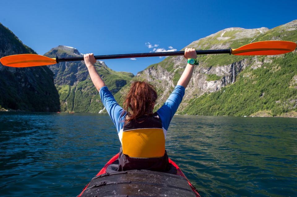 Geiranger: Guided Kayak Tour in Geiranger Fjord - Highlights of the Tour