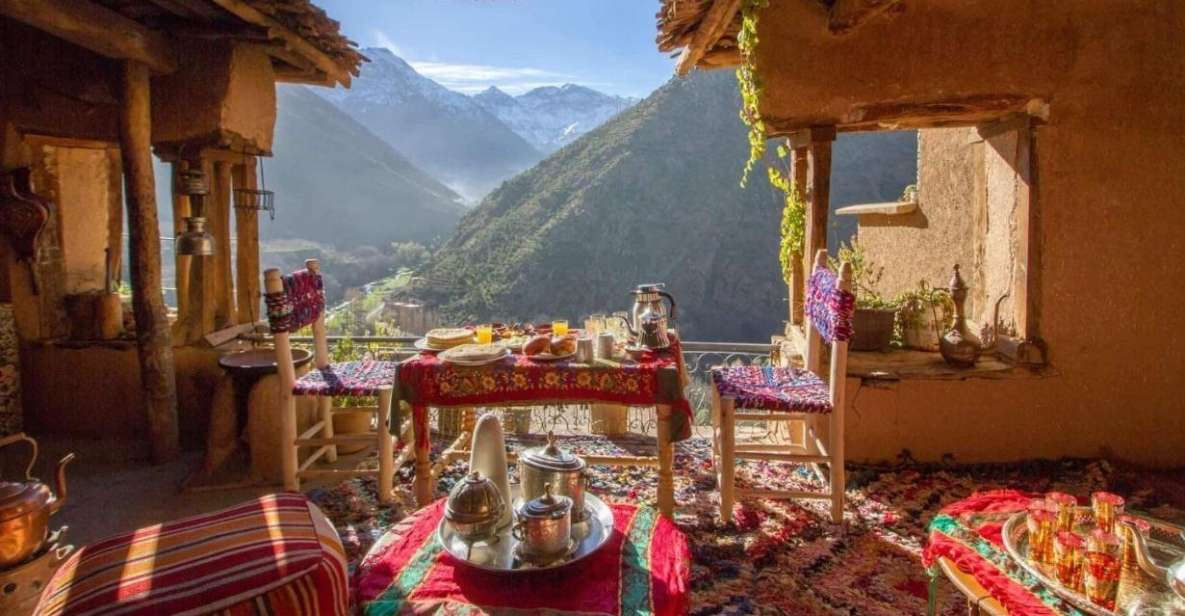 Get Your Lunch in Atlas Mountains Berber House Moroccan Tea - Explore Berber Villages and Imlil Valley