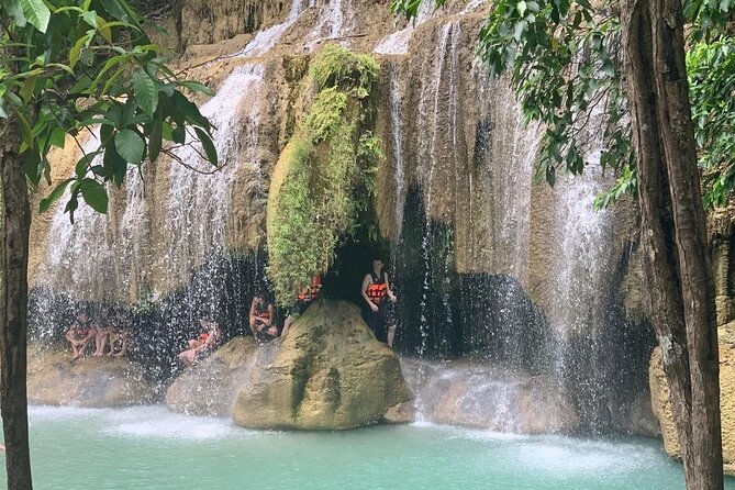 Glamping in Kanchanaburi and Erawan Falls 2 Days/1 Night - Adventure Activities Included