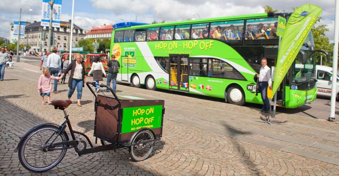 Gothenburg: 15 Hour Hop On–Hop Off Bus and Boat Tour - Key Points
