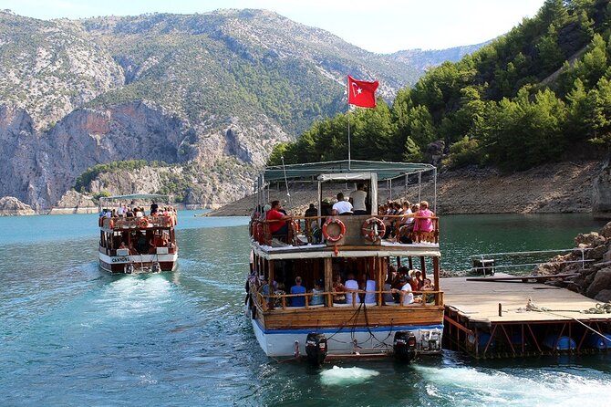 Green Canyon Cruise With Lunch and Unlimitted Drinks From Alanya - Itinerary Overview