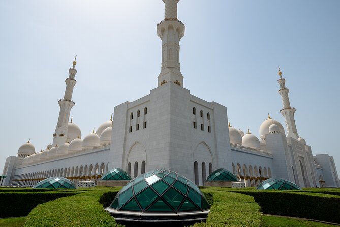 Guided Sheikh Zayed Mosque Half Day Tour in Abu Dhabi - Inclusions and Transportation