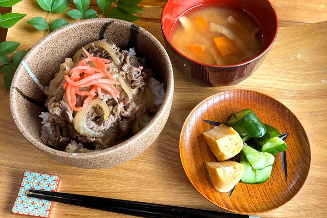 Gyudon - Japanese Beef Rice Bowl Cooking Experience - Benefits of Cooking Gyudon at Home
