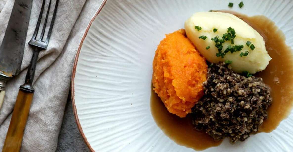 Haggis Paired With Whisky & Gins in 56 North Distillery! - Availability Details