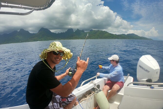 Half-Day Big Game Fishing in Moorea Maiao for 2 People - Private Half-Day Charter