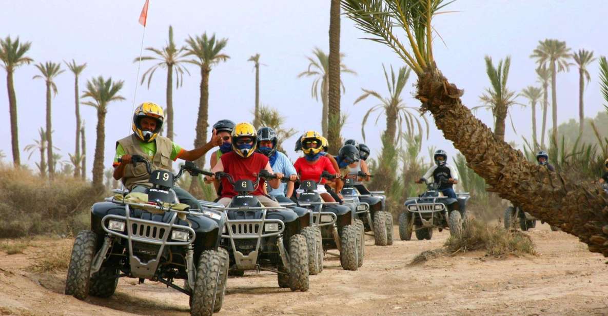 Half-Day Quad Biking Tour Marrakech Palmeraie - Meeting Guests and Berber Villages