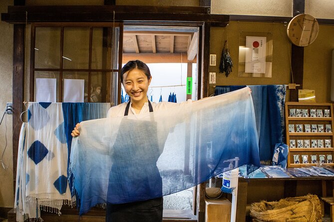 Hands-On Experience of Indigo Dyeing / Tokushima, Shikoku - Create Unique Indigo Masterpieces