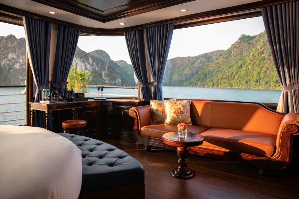 Hanoi: 2-Day Lan Ha Bay 5-Star Cruise With Private Balcony - Dining Experience