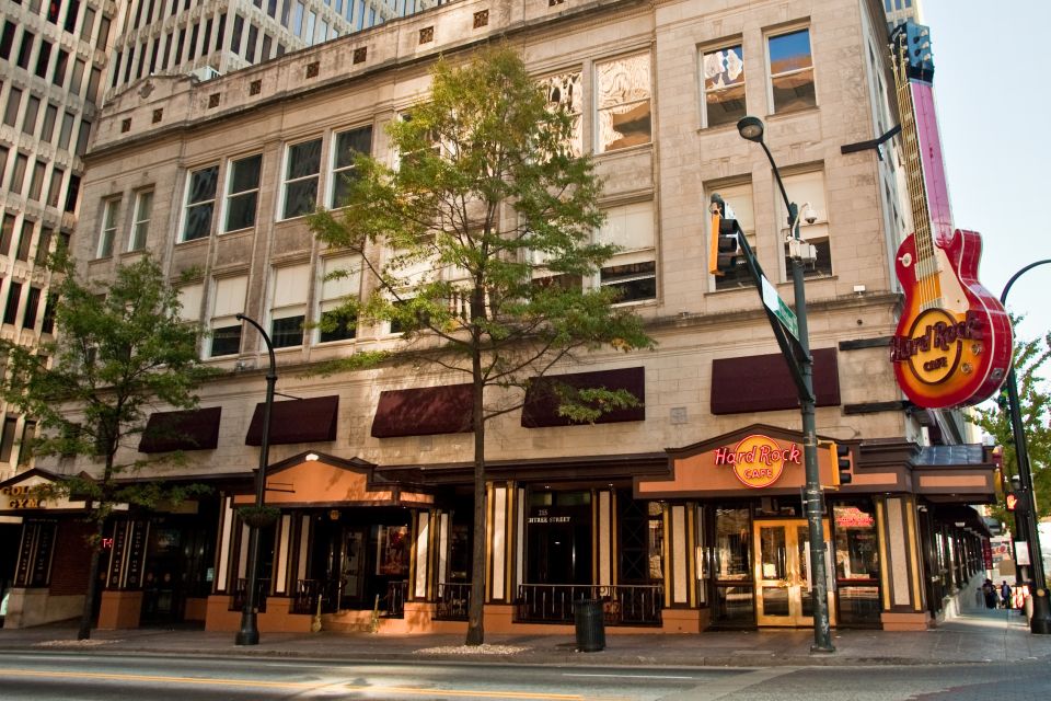 Hard Rock Cafe Atlanta - Booking Information