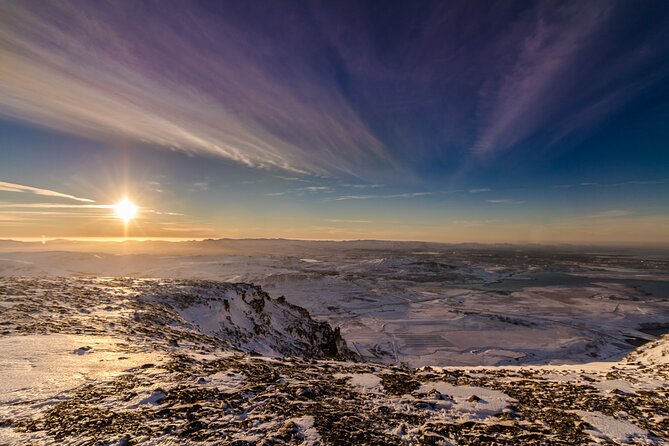 Helicopter Tour With Mountain Summit Landing From Reykjavik - Cancellation Policy