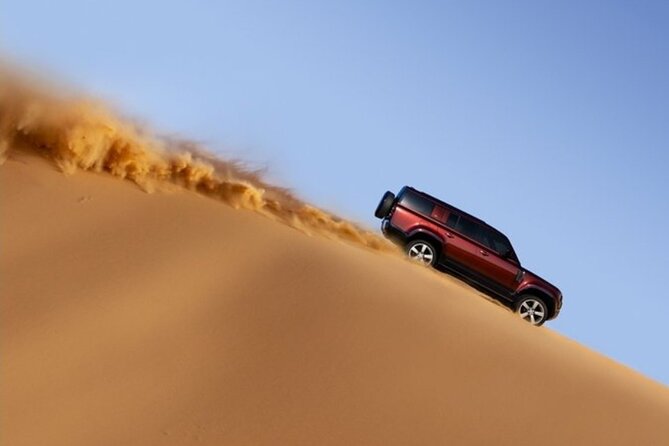High Red Dunes Thrilling Desert Safari Sand Boarding BBQ Dinner - Stunning Red Dunes Landscape