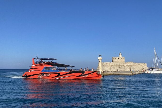 High Speed Boat to Symi Island From Kiotari and Lardos - Amenities on Board