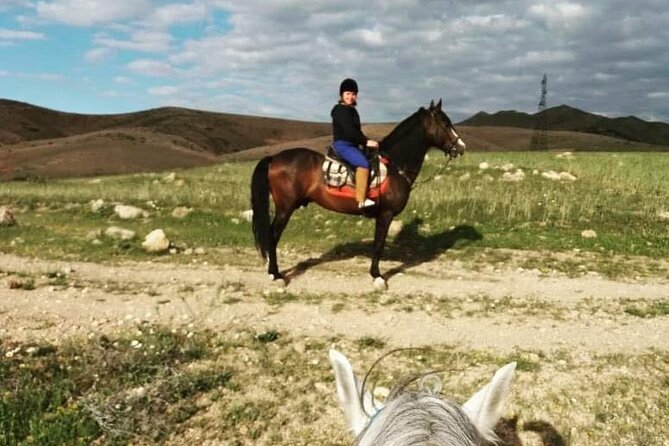 Horseback Riding in a Special Agafay Desert - Tea Time at Berber Camp