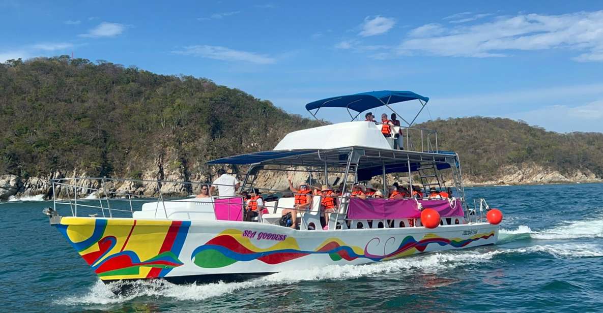 Huatulco Bay: Bahías Boat Tour & Snorkeling Experience - Itinerary Details