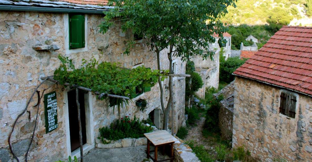 Hvar Abandoned Village Tour With Local Dinner - Unique Experience