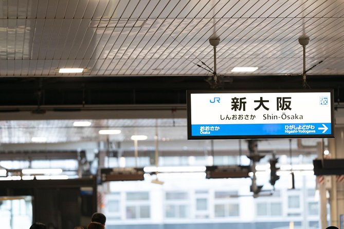Japan Railway Station Shared Departure Transfer : Osaka to Shin Osaka Station - Customer Support and Communication